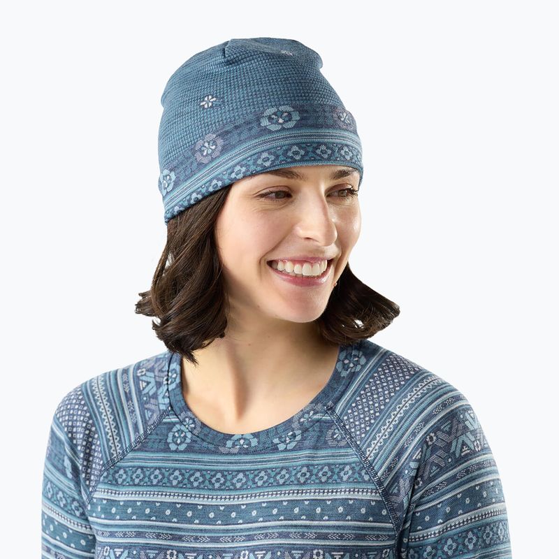 Téli sapka Smartwool Merino Reversible Cuffed nightfall fair isle fun 2