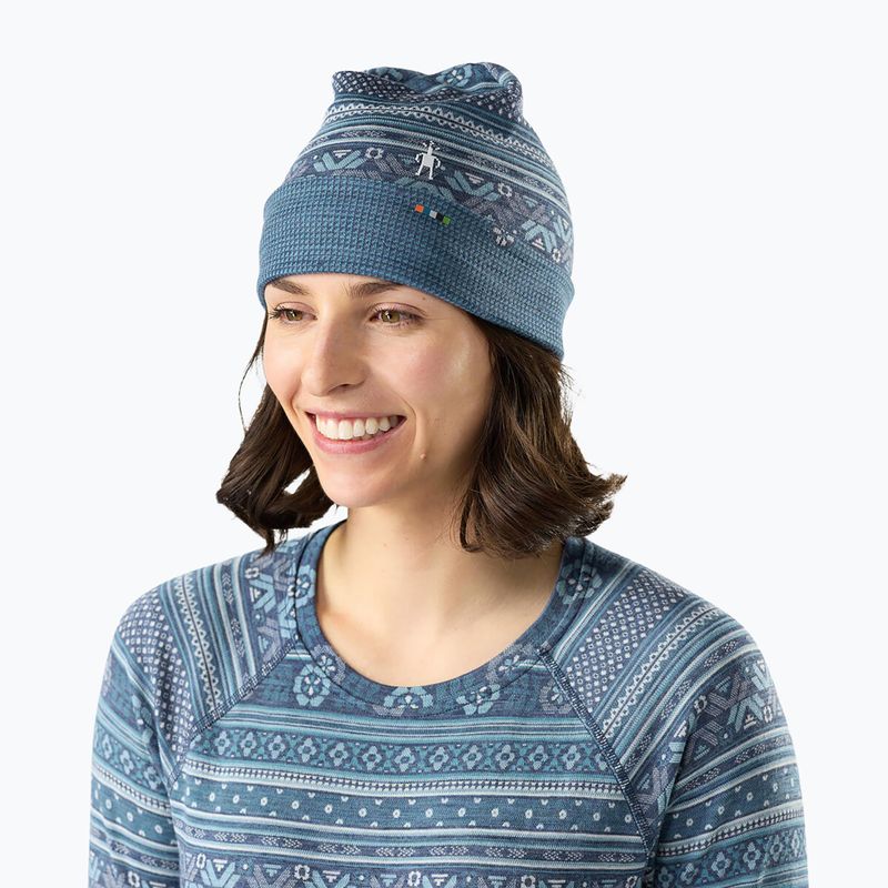 Téli sapka Smartwool Merino Reversible Cuffed nightfall fair isle fun 3