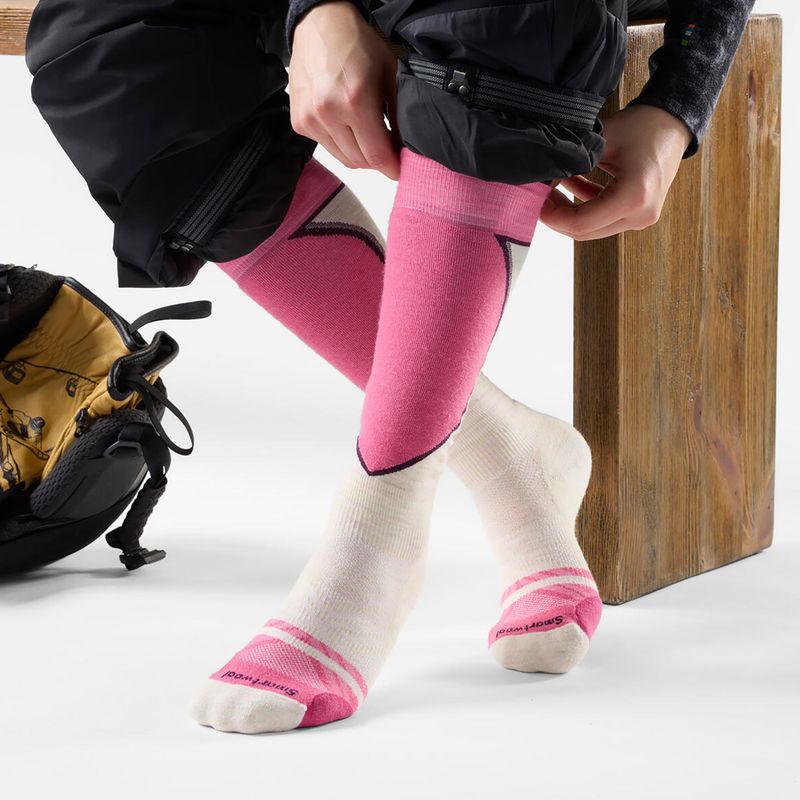 Női sízokni Ski Targeted Cushion OTC moonbeam 2