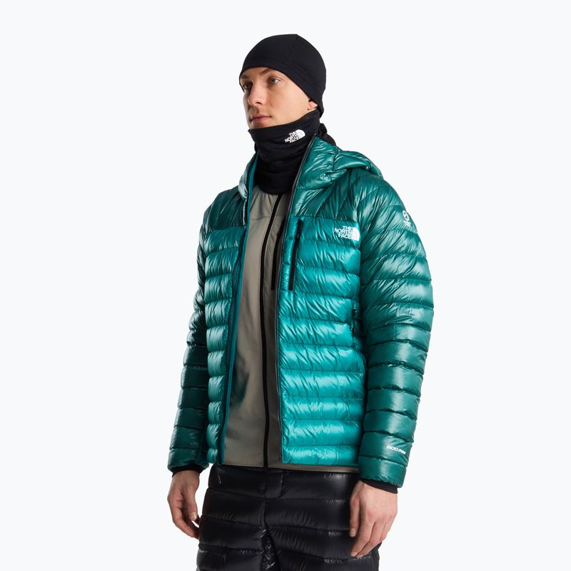 Férfi pehelykabát The North Face Summit Breithorn Hoodie restorative tea