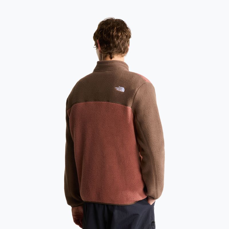 Férfi polár pulóver The North Face Yumiori Full Zip copper silt/smo 3