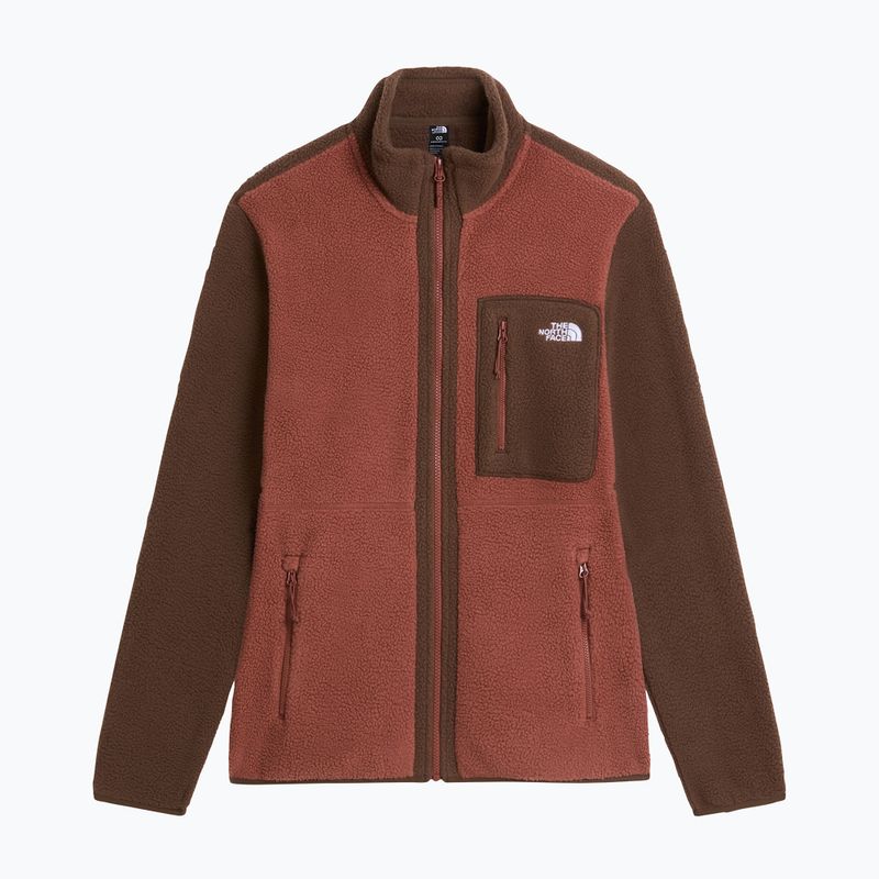 Férfi polár pulóver The North Face Yumiori Full Zip copper silt/smo 5