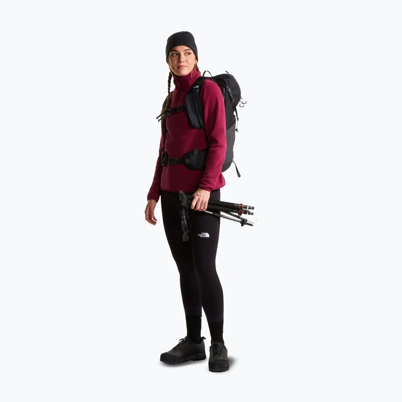 Női polár pulóver The North Face Glacier Fleece 1/4 Zip burgundy crush 2