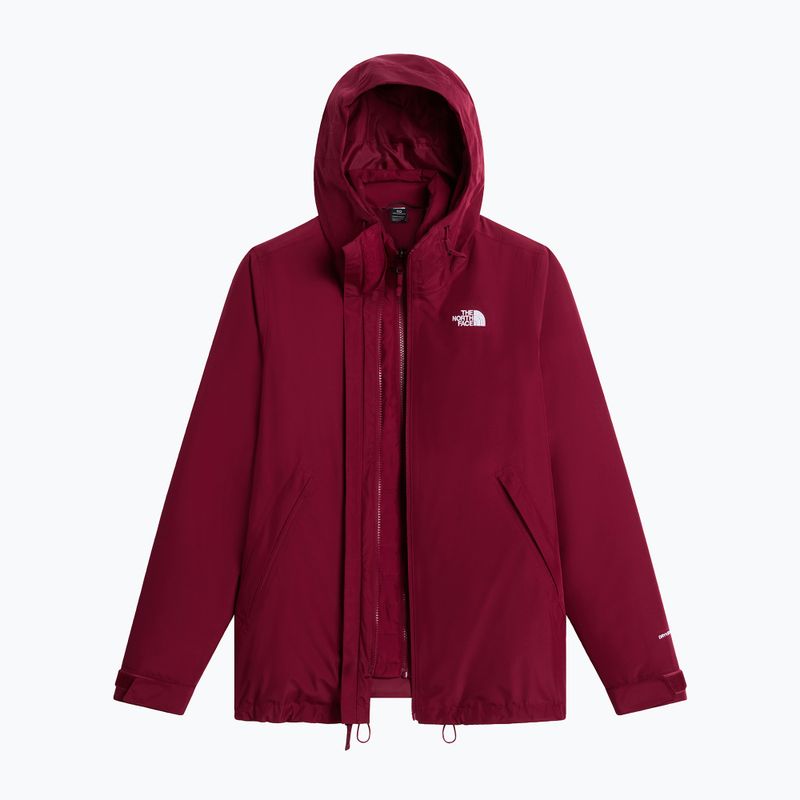 Női 3 az 1-ben kabát The North Face Carto Mono Triclimate Hooded burgundy crush 3
