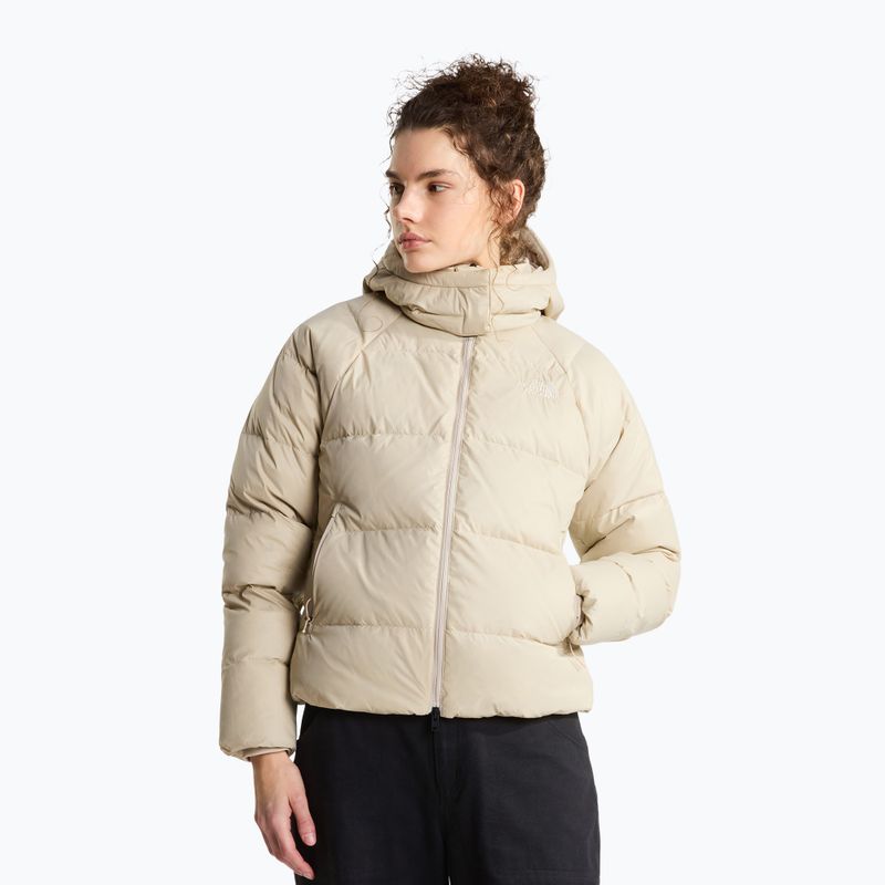 Női pehelykabát The North Face Hydrenalite City Down Hooded timeless taupe