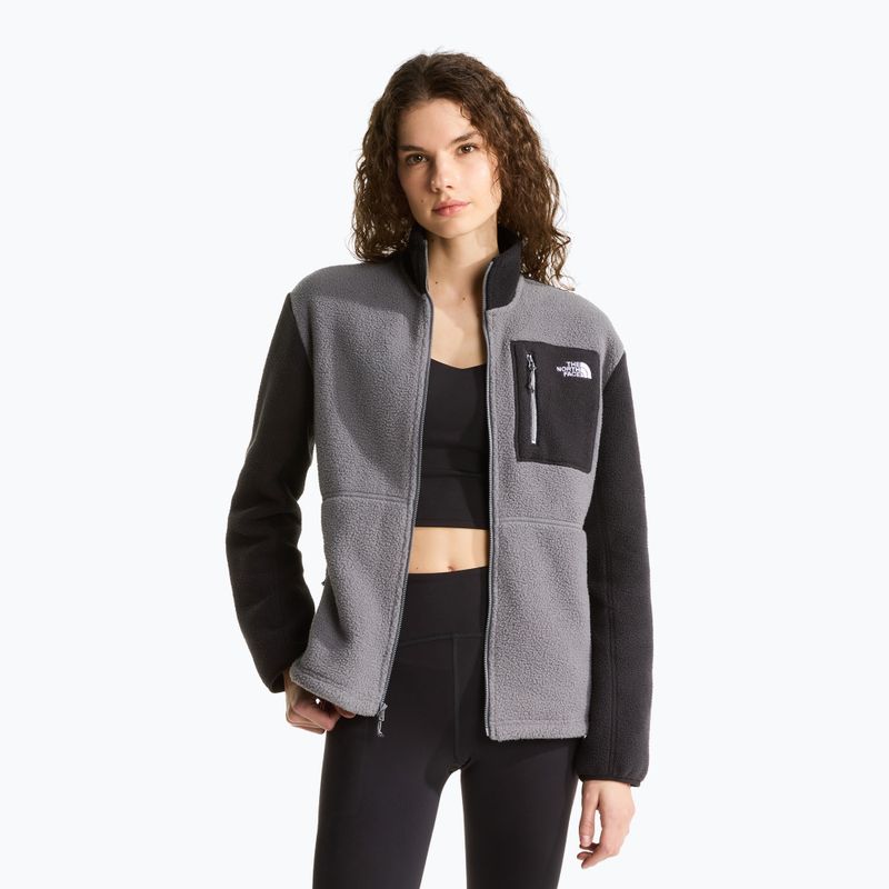 Női polár pulóver The North Face Yumiori Full Zip smoked pearl/tn 4