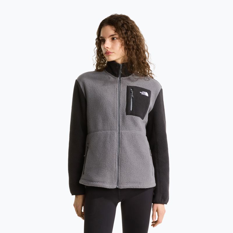 Női polár pulóver The North Face Yumiori Full Zip smoked pearl/tn