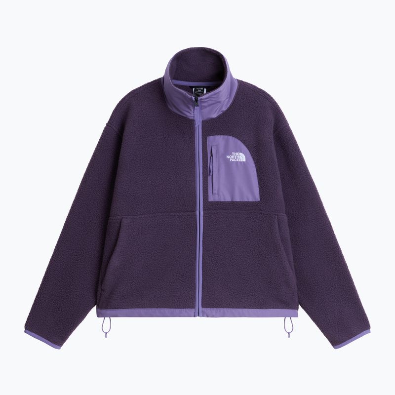 Női polár pulóver The North Face Yumiori Off Peak Full Zip endless dusk/grounded plum 5