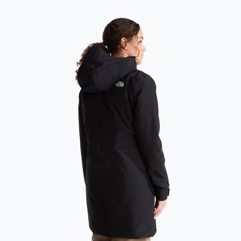 Női bélelt kabát The North Face Hikesteller Insulated Parka tnf fekete 3
