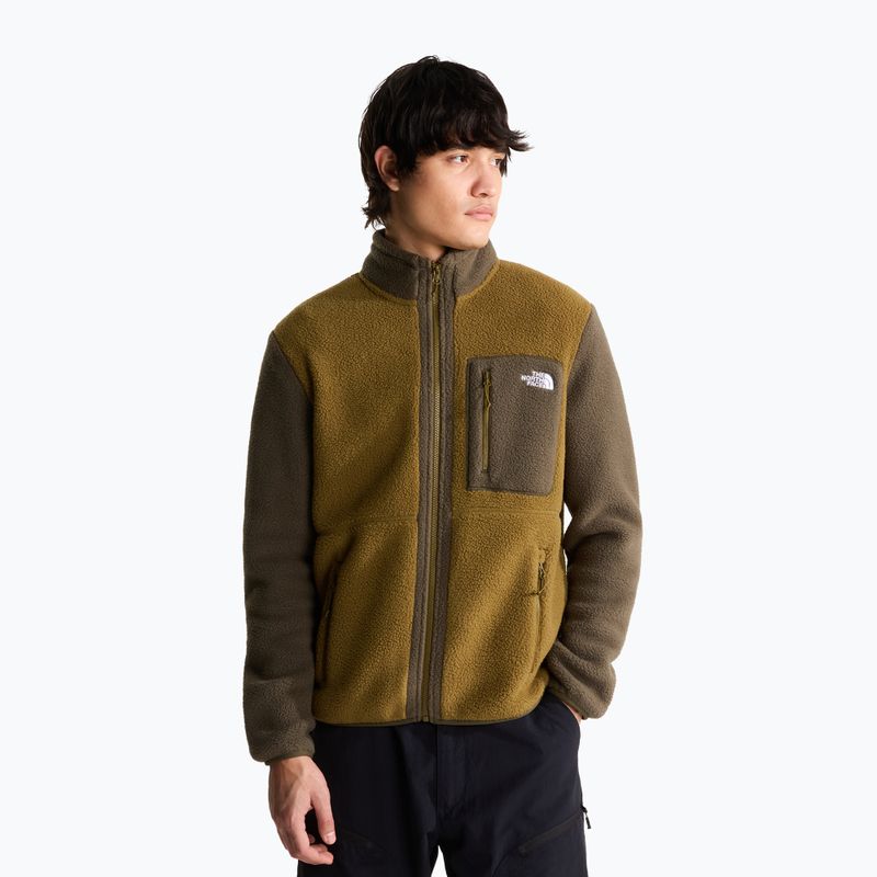 Férfi polár pulóver The North Face Yumiori Full Zip caraway seed/ne