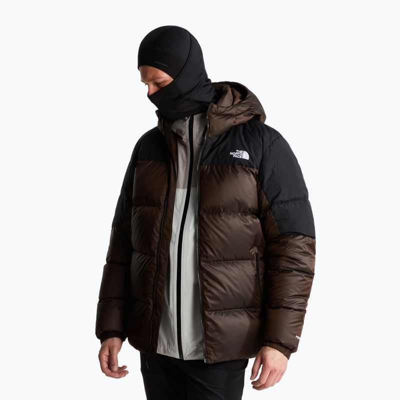 Férfi pehelykabát The North Face Diablo Down 2.0 Hoodie dark chestnut b 4