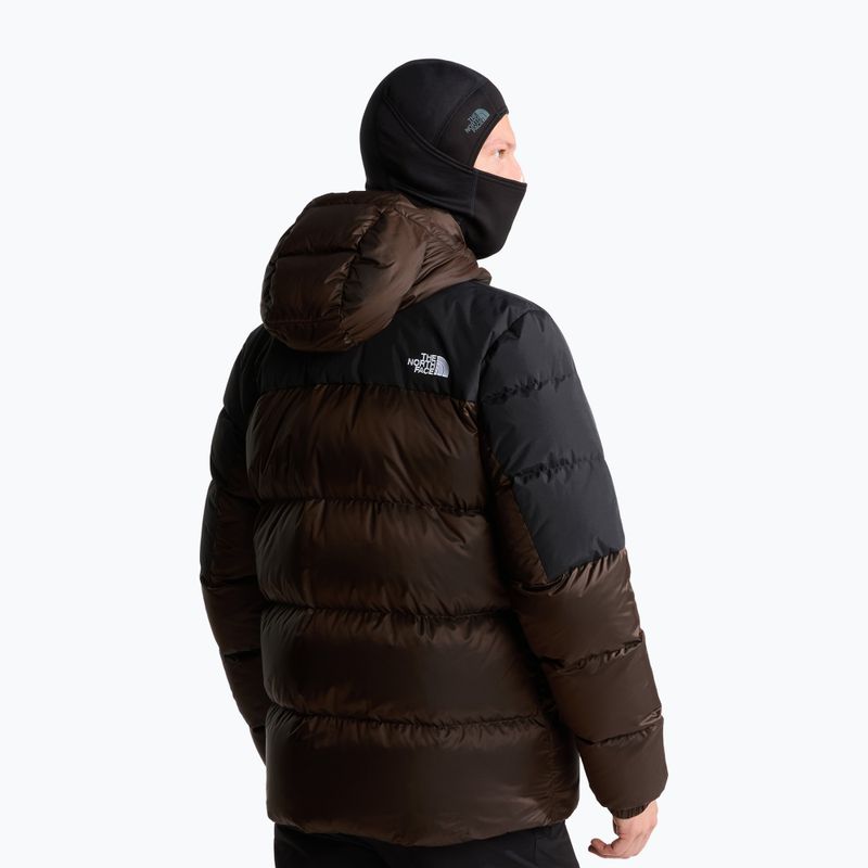 Férfi pehelykabát The North Face Diablo Down 2.0 Hoodie dark chestnut b 3