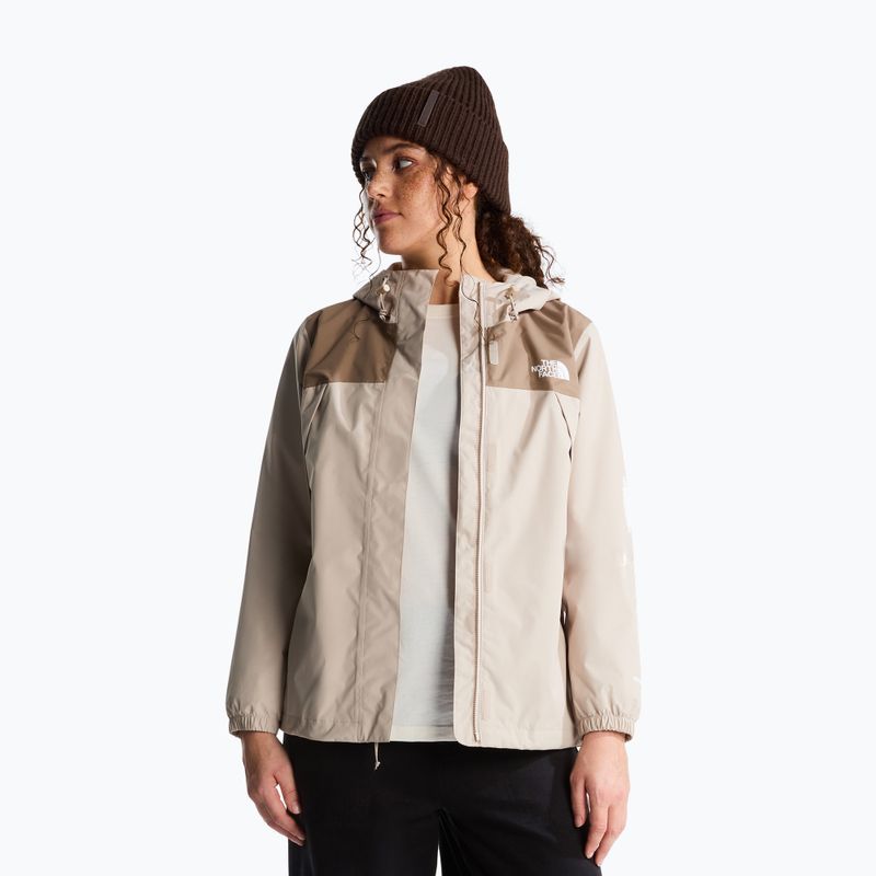Női esőkabát The North Face Antora Rain timeless taupe/garnet 4