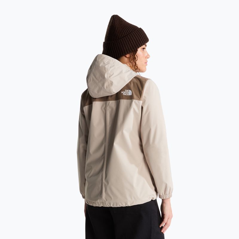 Női esőkabát The North Face Antora Rain timeless taupe/garnet 3