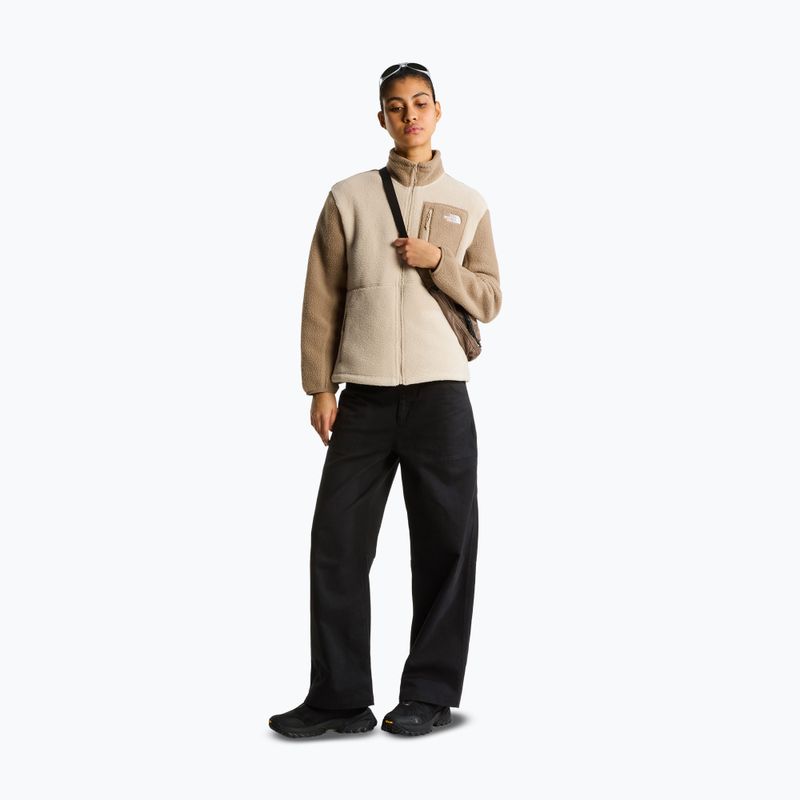 Női polár pulóver The North Face Yumiori Full Zip timeless taupe 2