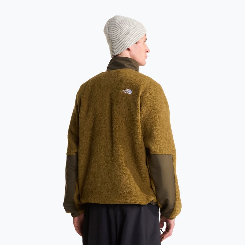 Férfi polár pulóver The North Face Yumiori Off Peak 1/2 Zip caraway seed/ne 3