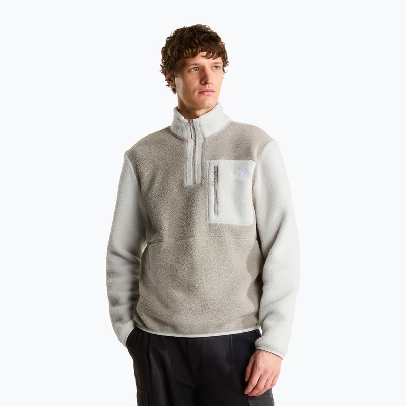 Férfi polár pulóver The North Face Yumiori Full Zip stone slab/cumu