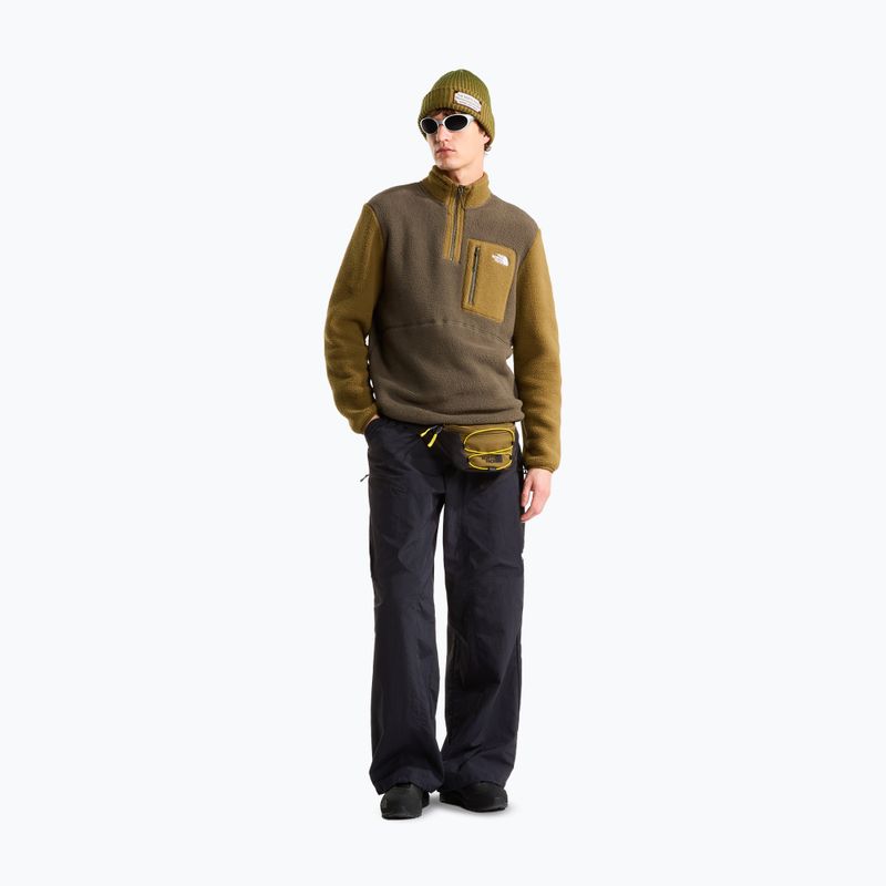 Férfi polár pulóver The North Face Yumiori Full Zip new taupe green 2