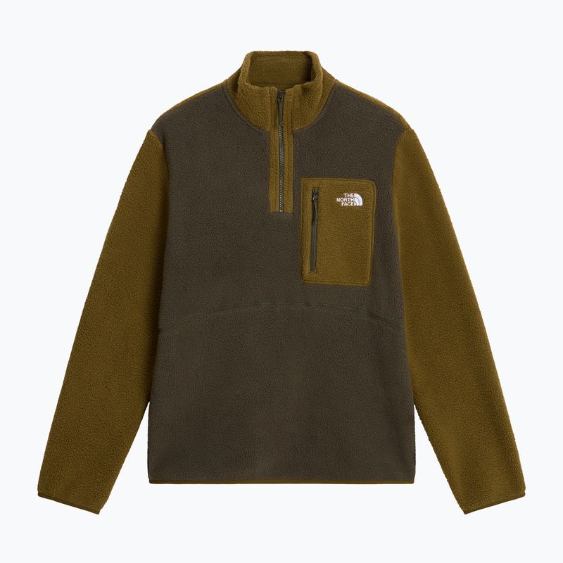 Férfi polár pulóver The North Face Yumiori Full Zip new taupe green 4
