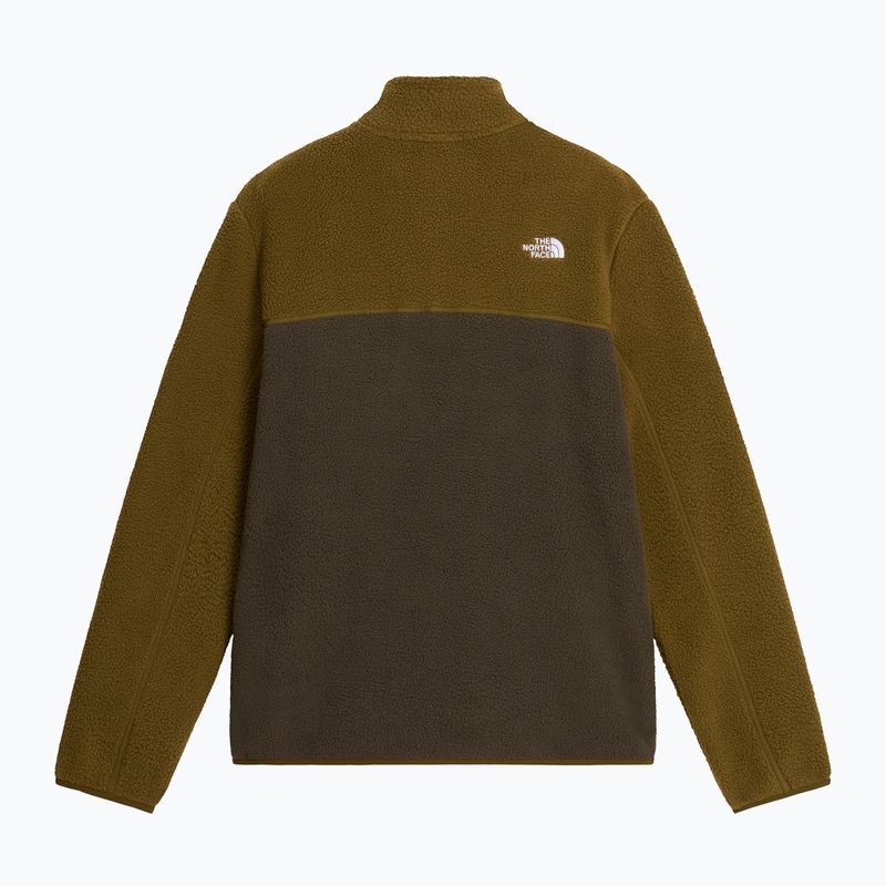 Férfi polár pulóver The North Face Yumiori Full Zip new taupe green 5