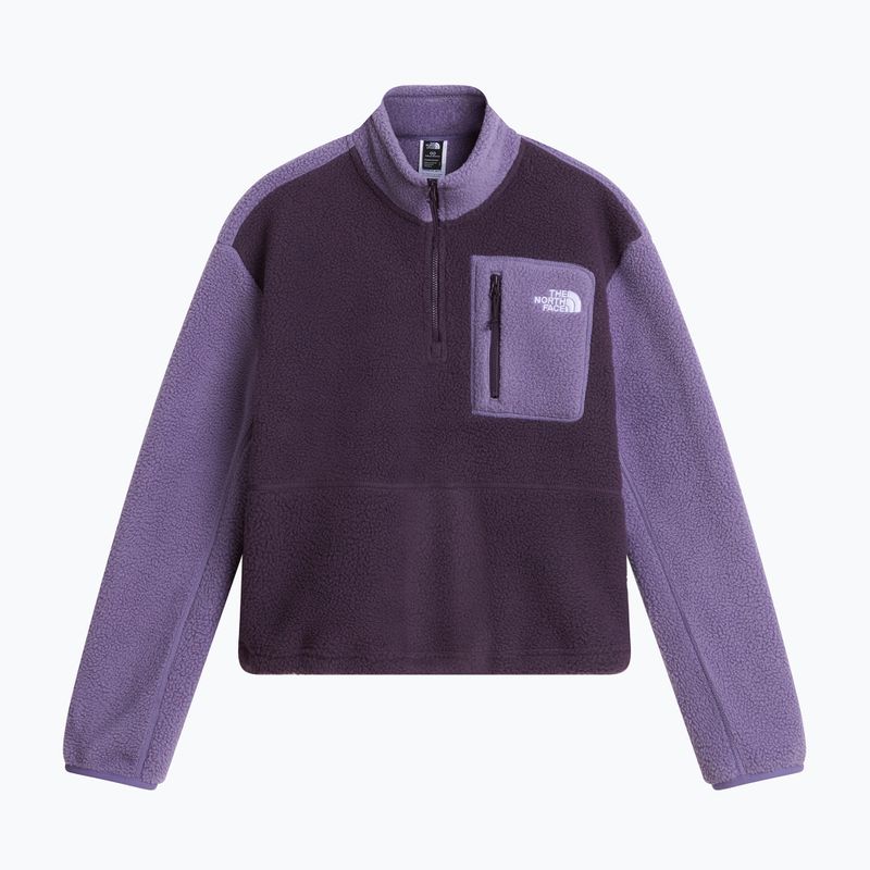 Női polár pulóver The North Face Yumiori 1/4 Zip endless dusk/gr 4