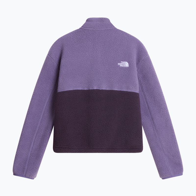 Női polár pulóver The North Face Yumiori 1/4 Zip endless dusk/gr 5