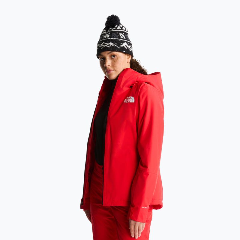 Női síkabát The North Face Descendit elevation red 4
