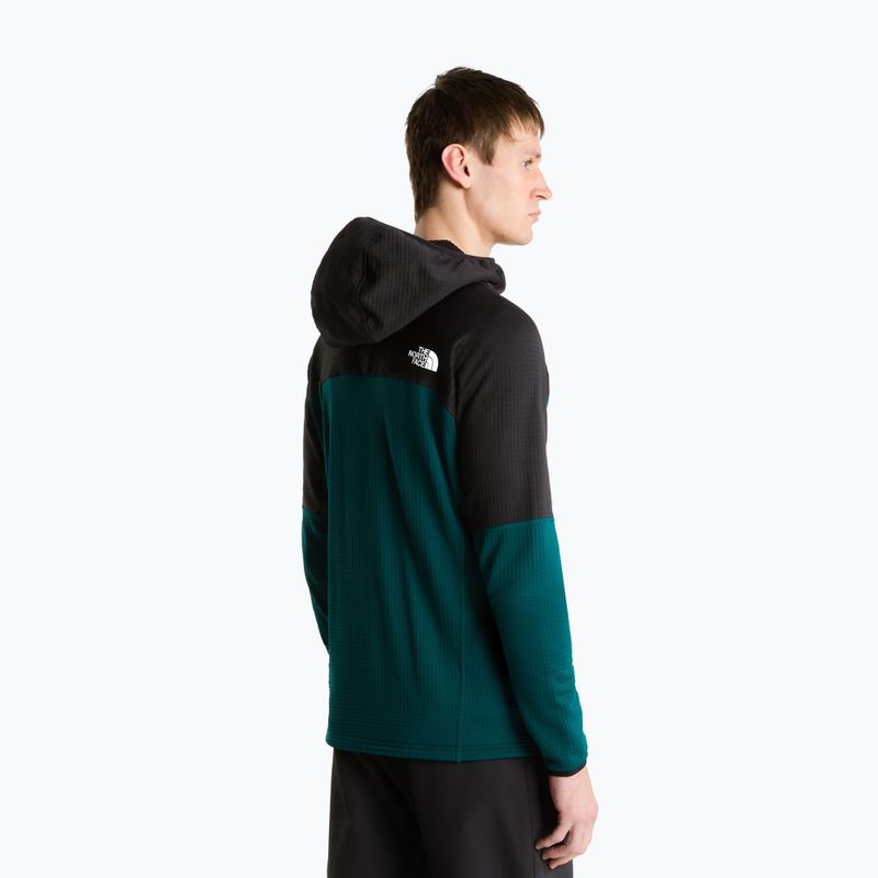 Férfi kabát The North Face Polartec Powergrid Stormgap Hoodie Pacific Teal/Tnf Black 3