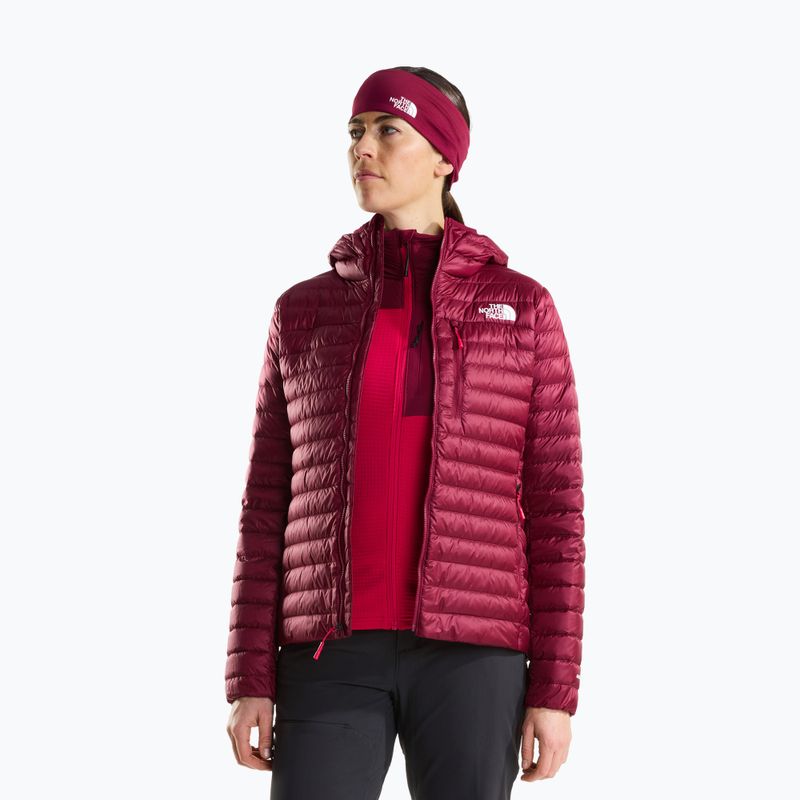 Női pehelykabát The North Face Bettaforca Lt Down Hoodie burgundy crush/lali gur 4
