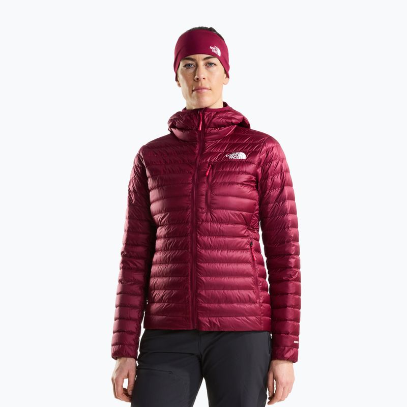 Női pehelykabát The North Face Bettaforca Lt Down Hoodie burgundy crush/lali gur