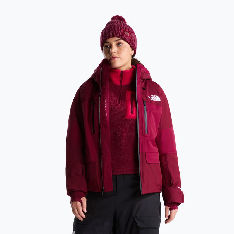 Női síkabát The North Face Powstar burgundy crush 4