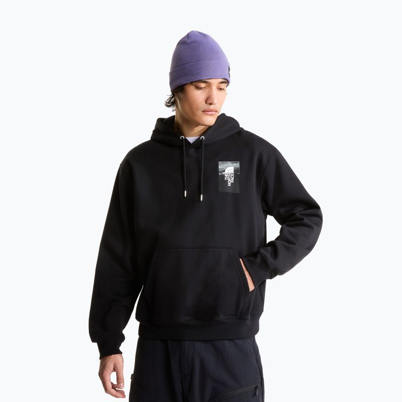 Férfi pulóver The North Face Apex '75 Collage Relaxed Hoodie tnf black
