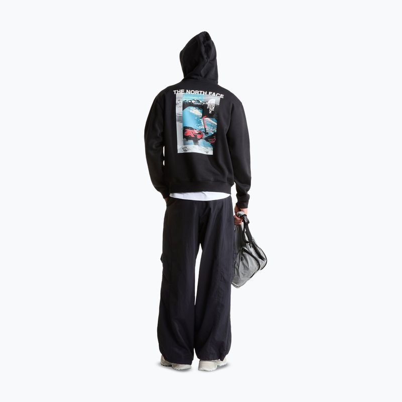 Férfi pulóver The North Face Apex '75 Collage Relaxed Hoodie tnf black 2