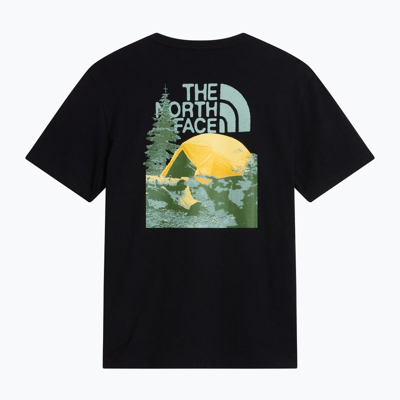 Férfi póló The North Face Apex '75 Collage Relaxed Hoodie Tnf Black 5