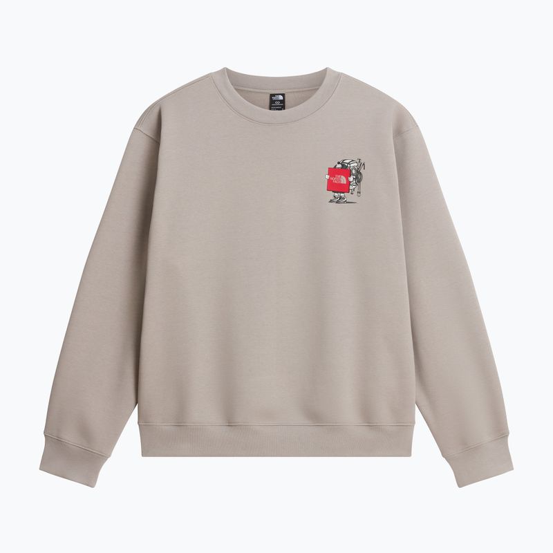 Pulóver The North Face Gear Up Get Out RLX SS Tee Graphic stone slab 4