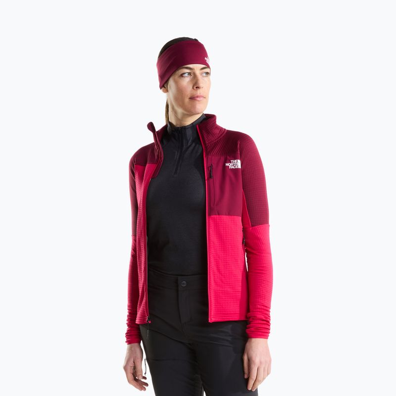 Női kabát The North Face Polartec Stormgap lali guran/burgundy cru 4