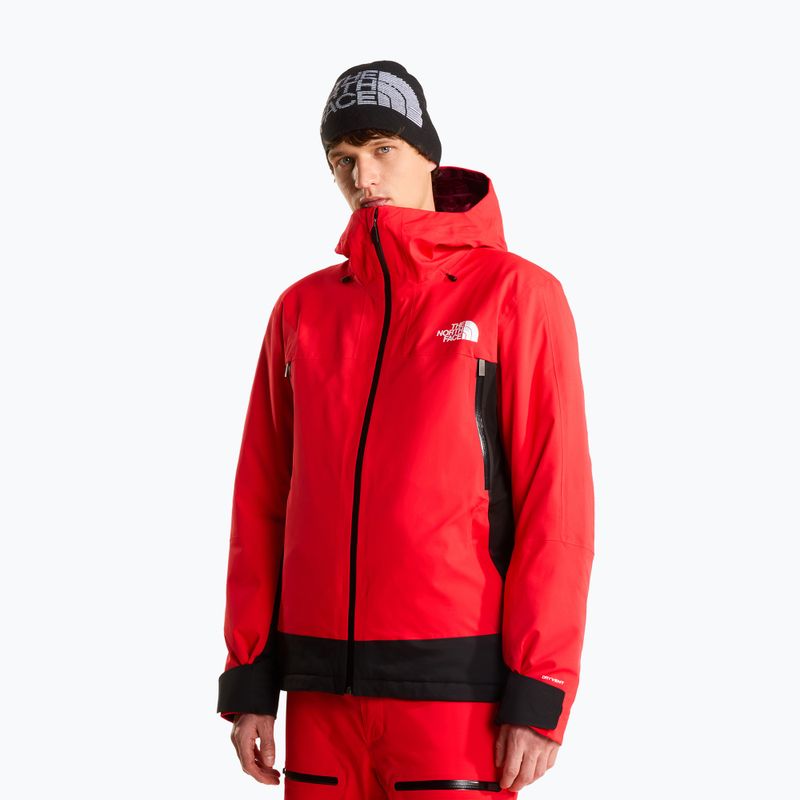 Férfi síkabát The North Face Mount Bre elevation red/tnf black