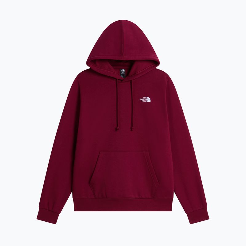 Női pulóver The North Face Evolution Simple Dome Regular Hoodie burgundy crush