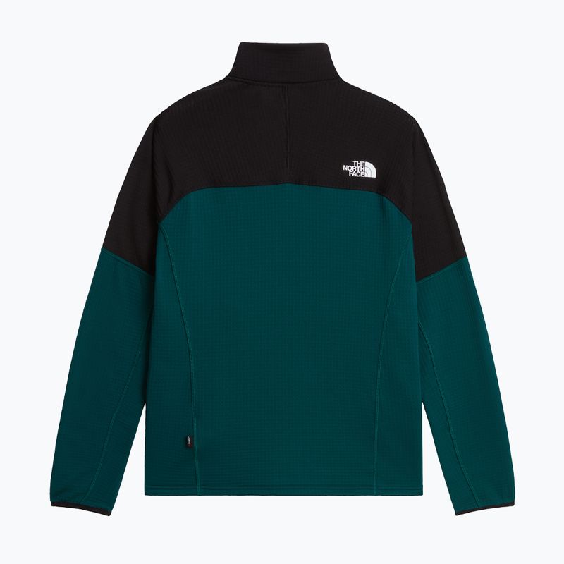 Férfi trekking pulóver The North Face Polartec Powergrid Stormgap pacific teal/tnf black 6