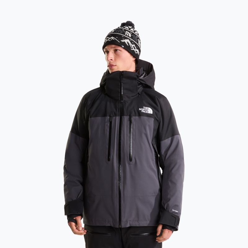 Férfi síkabát The North Face Chakal anthracite grey