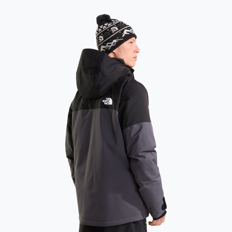 Férfi síkabát The North Face Chakal anthracite grey 3