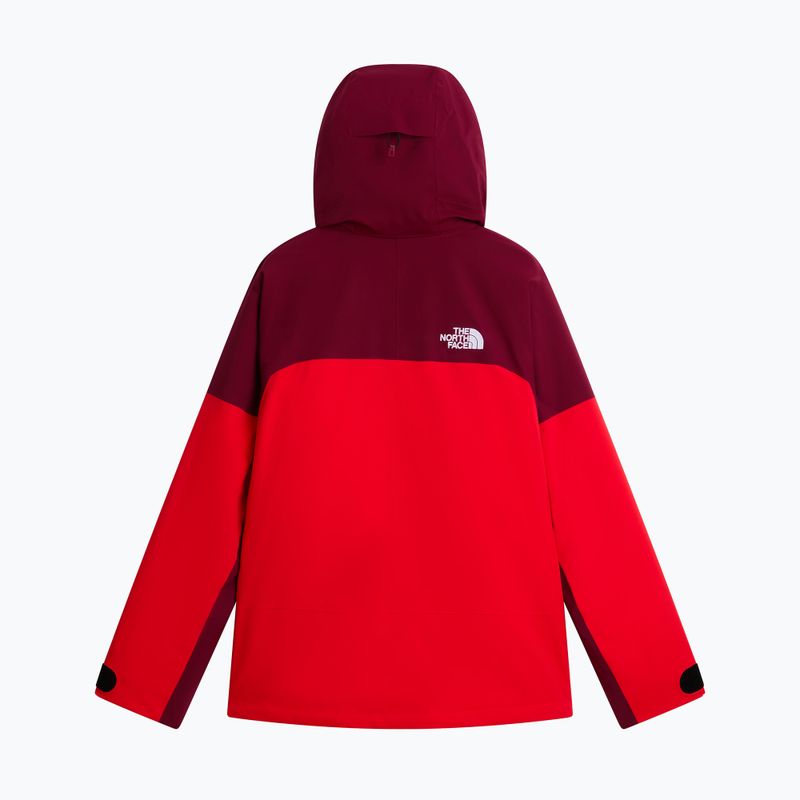 Férfi síkabát The North Face Chakal elevation red/burgundy 6