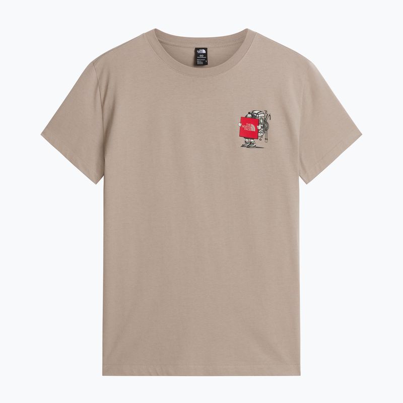 Póló The North Face Gear Up Get Out RLX SS Tee Graphic stone slab 4