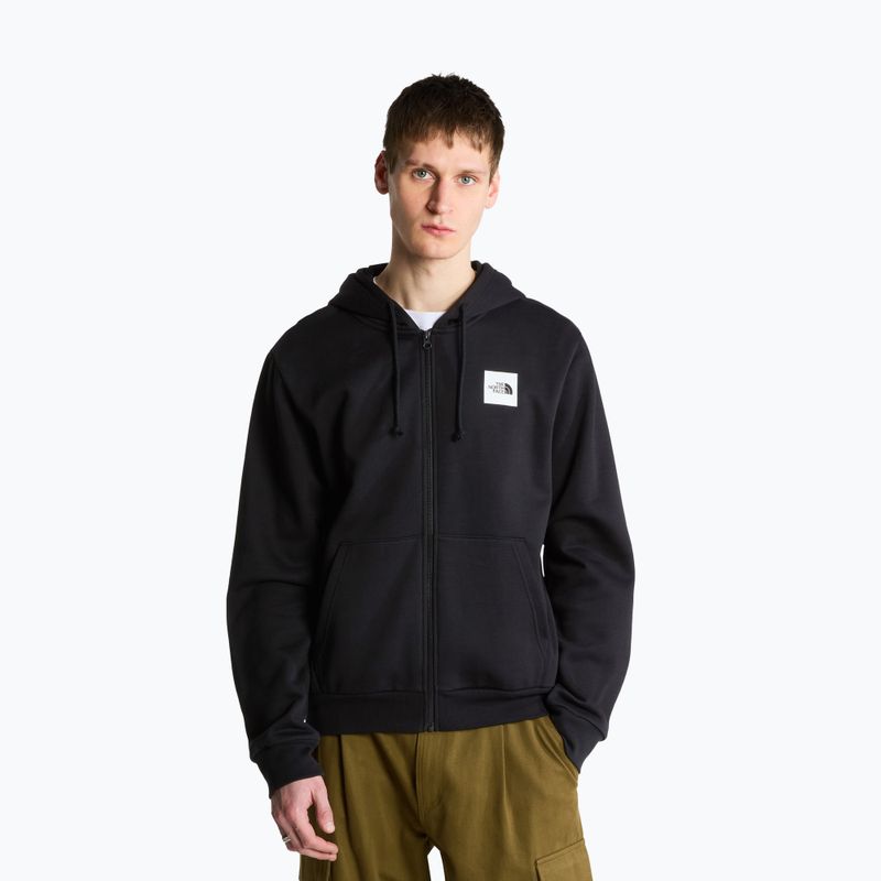 Férfi pulóver The North Face Evo Box Half Dome Regular Full Zip Hoodie tnf black 4