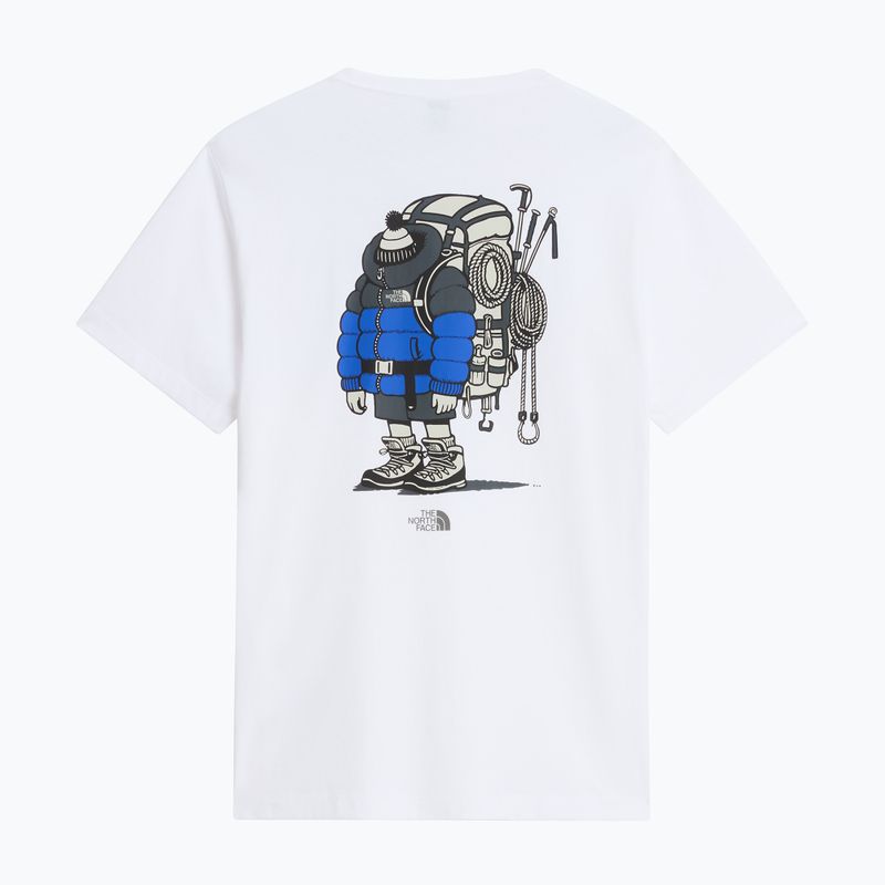 Póló The North Face Gear Up Get Out RLX SS Tee Graphic tnf white 5