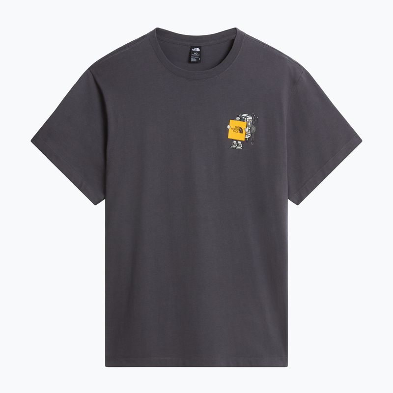Póló The North Face Gear Up Get Out RLX SS Tee Graphic anthracite grey 4
