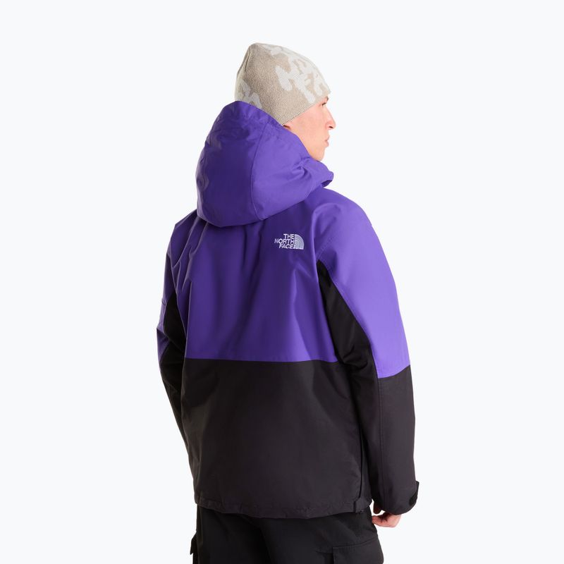 Férfi síkabát The North Face Everyday Anorak Peak Peak Purple/Tnf Black 3