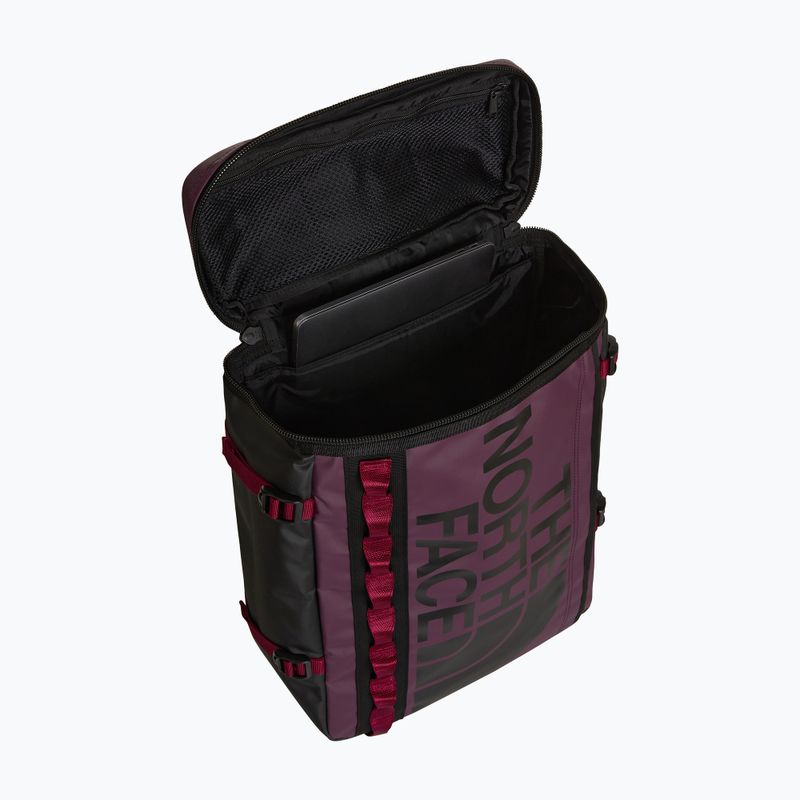 Városi hátizsák The North Face Base Camp Fuse Box deep burgundy/tnf black 4