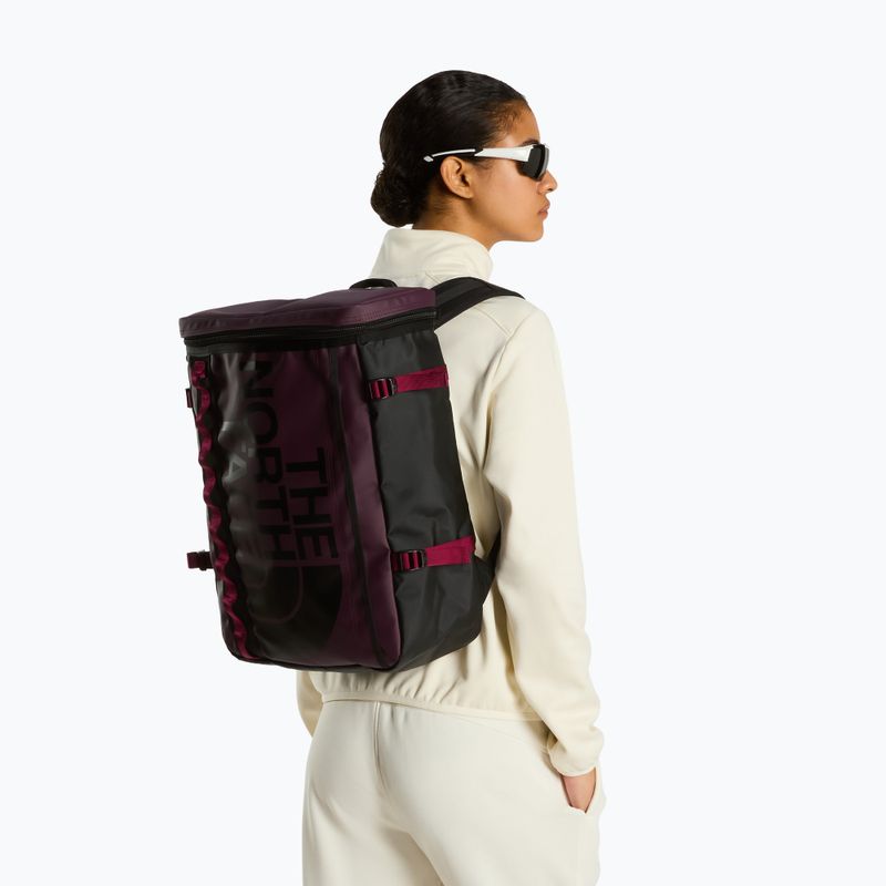 Városi hátizsák The North Face Base Camp Fuse Box deep burgundy/tnf black 5