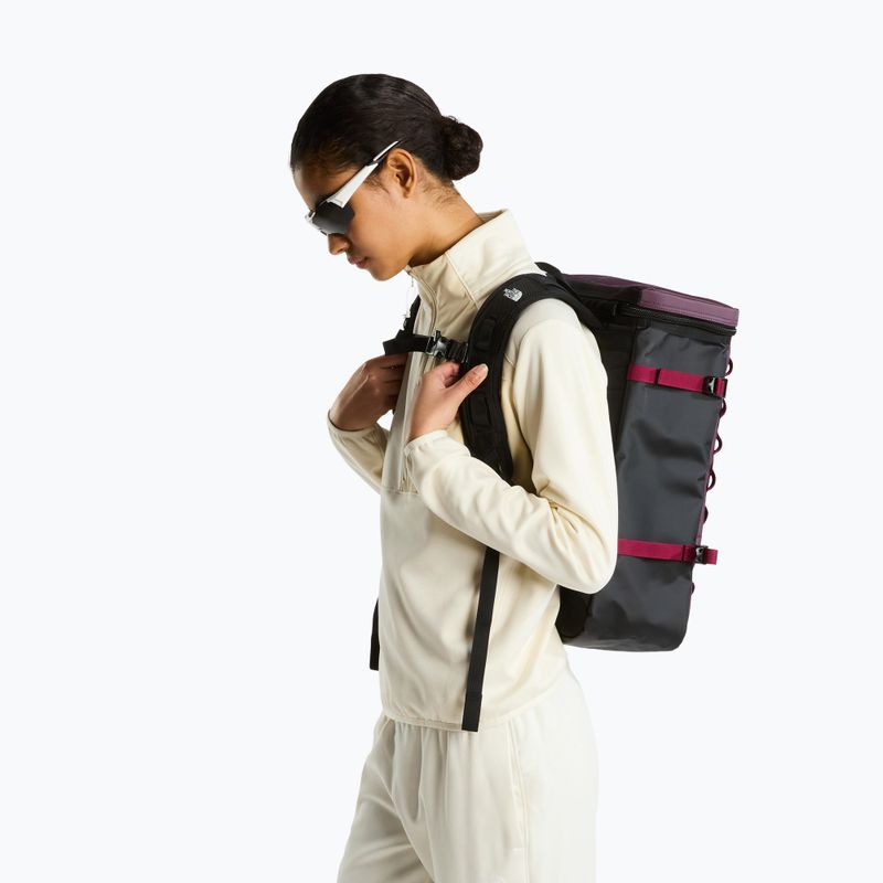 Városi hátizsák The North Face Base Camp Fuse Box deep burgundy/tnf black 6
